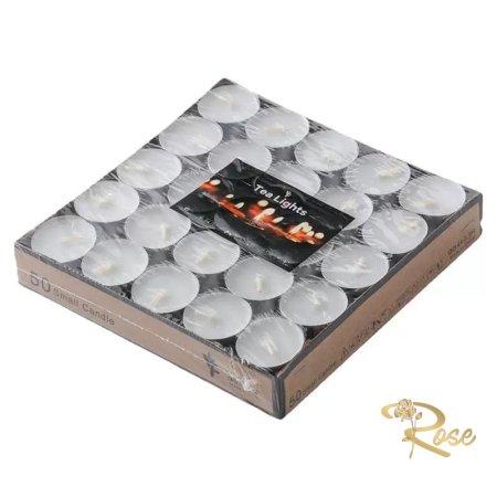 50 شمعة دائرية